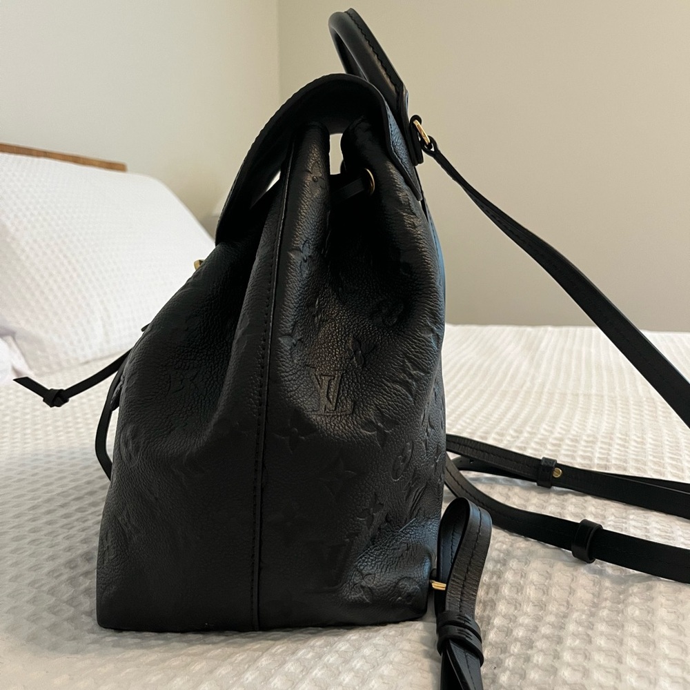 LOUIS VUITTON Empreinte Montsouris NM Backpack Black DISCONTINUED - Picture 6 of 16